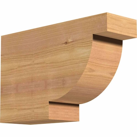 Ekena Millwork Alpine Smooth Rafter Tail, Western Red Cedar, 3 1/2"W x 8"H x 12"L RFT04X08X12ALP00SWR